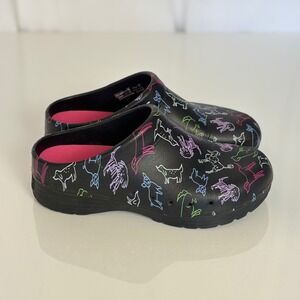 Dansko Kane Dogs EVA Clog Dog Print Comfort Shoes EU 37 US 7